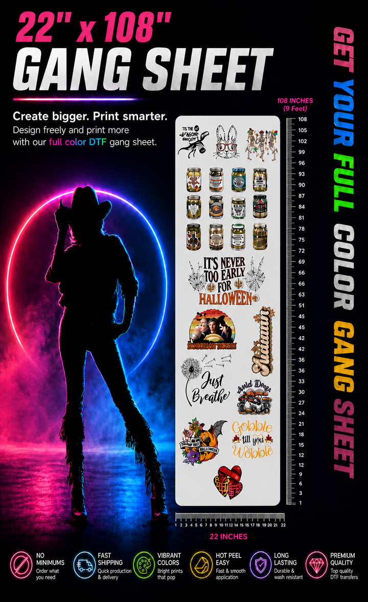 Create Your Custom Gang Sheet