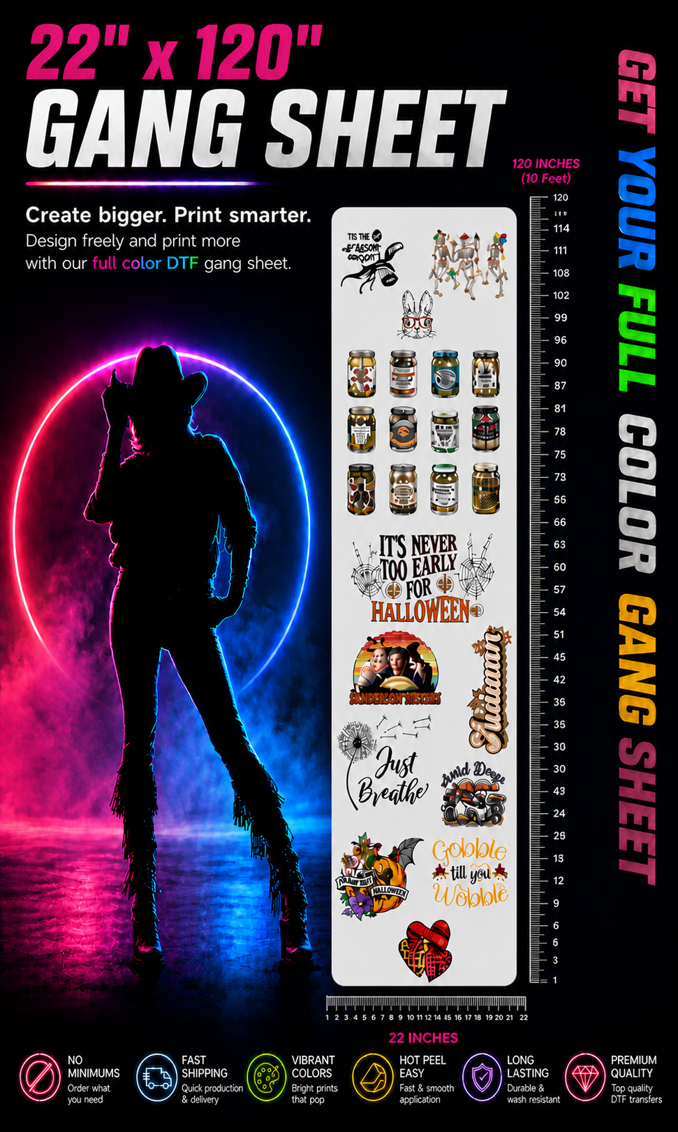 Create Your Custom Gang Sheet