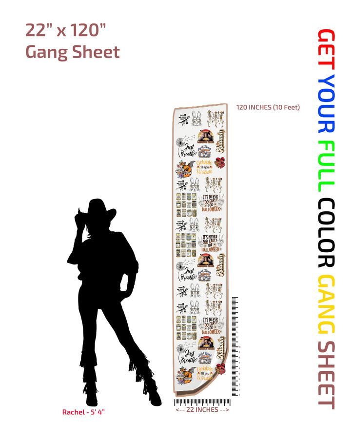 Upload Your UV Gang Sheet