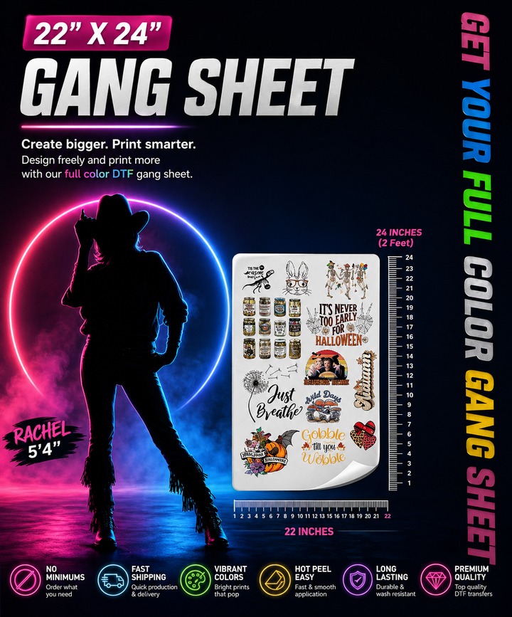 Create Your Custom Gang Sheet