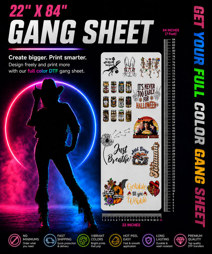 Create Your Custom Gang Sheet