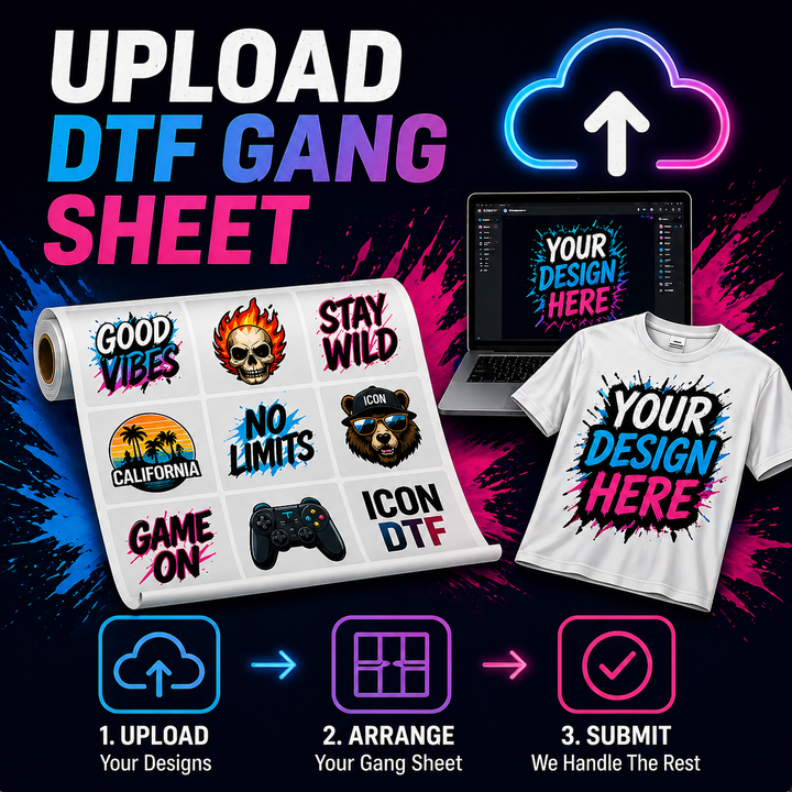 Upload Your DTF Gang Sheet